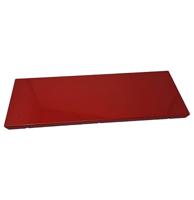 Wurlitzer Versterker 501,503,661,700,771,800 Metalen Kap Onderkant - Rood