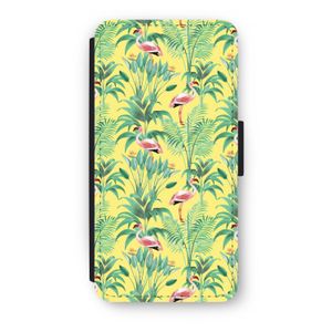 Flamingo party: iPhone 8 Plus Flip Hoesje