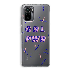 GRL PWR: Xiaomi Redmi Note 10 Pro Transparant Hoesje