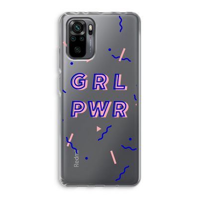 GRL PWR: Xiaomi Redmi Note 10 Pro Transparant Hoesje