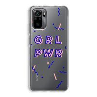 GRL PWR: Xiaomi Redmi Note 10 Pro Transparant Hoesje