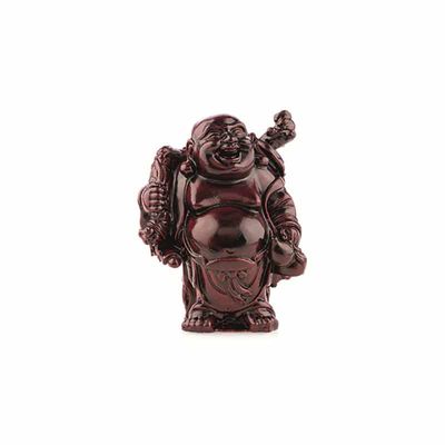 Boeddha Rood Knapzak en Kruik (9 cm)