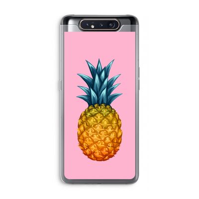 Grote ananas: Samsung Galaxy A80 Transparant Hoesje