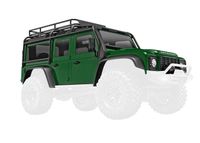 Traxxas - Body, Land Rover Defender, complete, groen (TRX-9712-GRN)