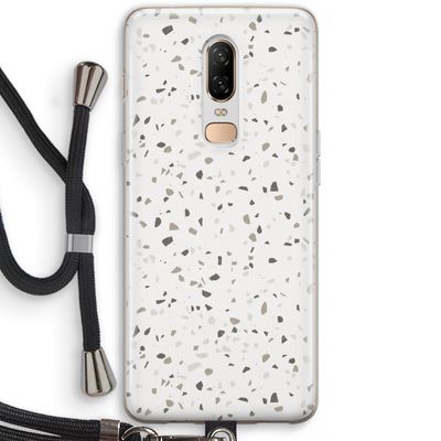 Terrazzo N°14: OnePlus 6 Transparant Hoesje met koord