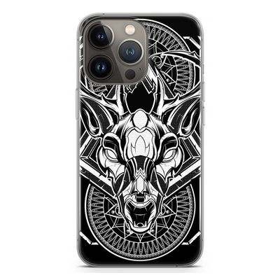 Oh Deer: iPhone 13 Pro Transparant Hoesje