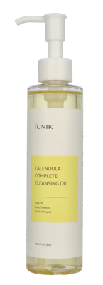 IUNIK Calendula Complete Cleansing Oil 200 ml Make-up verwijderaar en reiniger