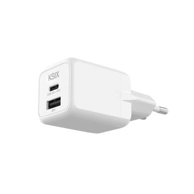 Oplader KSIX Wit 20 W