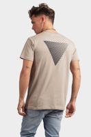 Pure Path Essential Logo T-Shirt Heren Taupe - Maat XS - Kleur: Taupe | Soccerfanshop