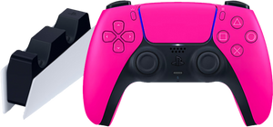 Sony PlayStation 5 DualSense draadloze controller Nova Pink + oplaadstation