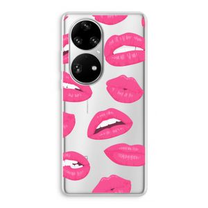 Bite my lip: Huawei P50 Pro Transparant Hoesje