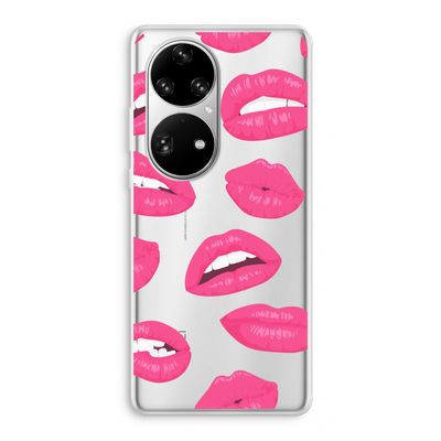 Bite my lip: Huawei P50 Pro Transparant Hoesje