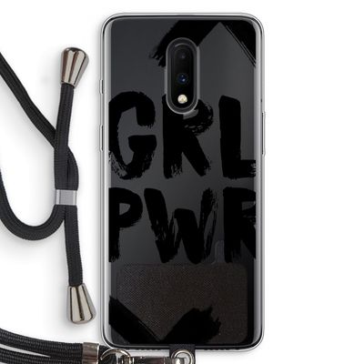 Girl Power #2: OnePlus 7 Transparant Hoesje met koord