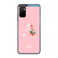 Pink Bouquet: Xiaomi Poco M3 Pro 5G Transparant Hoesje