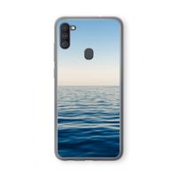 Water horizon: Samsung Galaxy A11 Transparant Hoesje