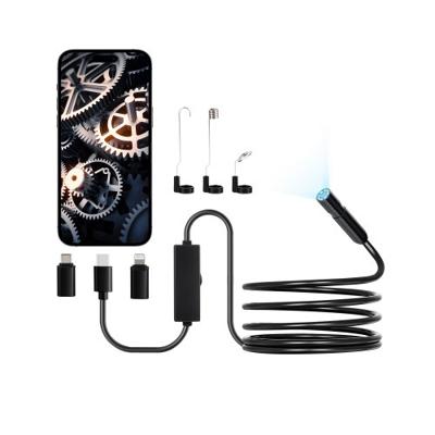 VEVOR Endoscoopcamera 1920P HD Inspectiecamera voor Android & iOS met 3m kabel