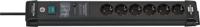 Brennenstuhl Premium-Line | ÜSS | 6 voudig | USB 3.1A | *DE* | zwart | 60kA/filter | 3m | H05VV--F3G1.5 1951160606