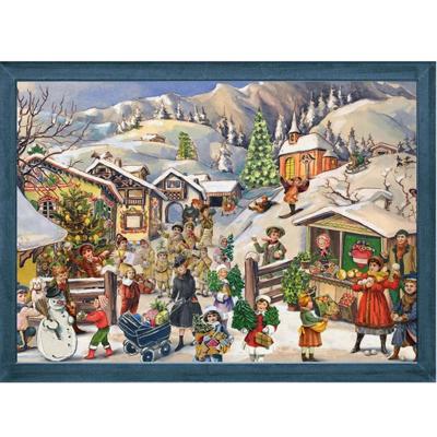 Adventskalender Bergdorp in de Sneeuw