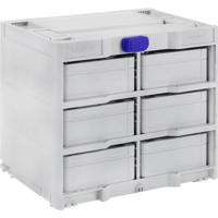 Tanos Systainer³ Rack/6 M 337 83000878 Transportkist ABS kunststof (b x h x d) 396 x 330 x 296 mm - thumbnail