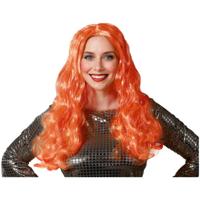 Pruik Oranje