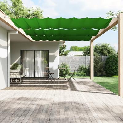 VidaXL Luifel verticaal 200x360 cm oxford stof lichtgroen