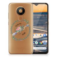 Nokia 5.3 Telefoonhoesje met Naam Boho Dreams - thumbnail