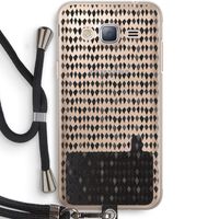 Crazy shapes: Samsung Galaxy J3 (2016) Transparant Hoesje met koord