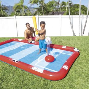 Opblaasbaar Kinderzwembad Intex Sports Games 470 l (325 x 267 x 102 cm)