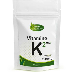 Vitamine K2 MK7 | 200 mcg | 60 capsules | Vitaminesperpost.nl