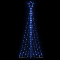 VidaXL Led-kerstboom 447 leds 249 cm blauw