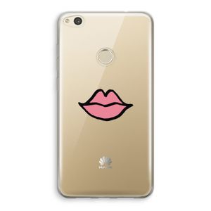 Kusje: Huawei Ascend P8 Lite (2017) Transparant Hoesje