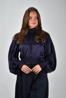 Zimmermann blouse Dream Shirred 5663TF253 navy
