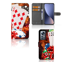 Xiaomi 12 Pro Wallet Case met Pasjes Casino - thumbnail