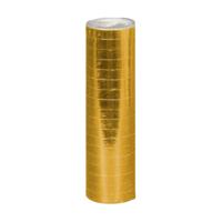 Serpentine rol - goud - 400 cm - papier/folie - feestartikelen - decoratie