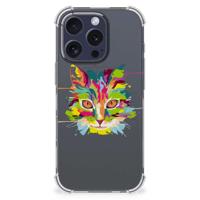 iPhone 16 Pro Max Stevig | Bumper Hoesje | Cat Color