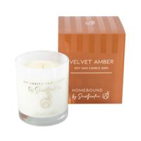 Geurkaars Velvet Amber 260g