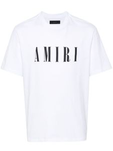 AMIRI t-shirt à logo imprimé - Blanc