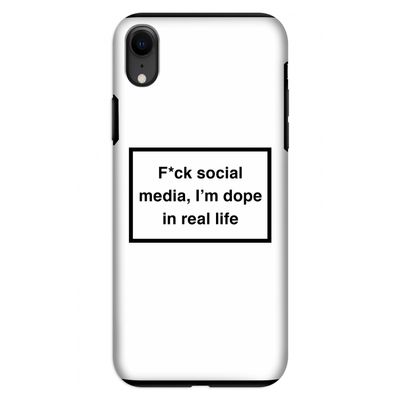I'm dope: iPhone XR Tough Case