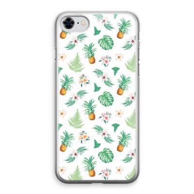 Ananas bladeren: iPhone 8 Transparant Hoesje