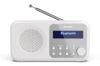 Sharp DR-P420(WH) draagbare radio - DAB - FM radio - bluetooth - wit