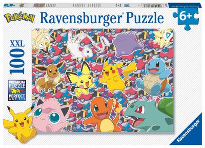 Ravensburger puzzel Pokemon klaar voor de strijd 100 stukjes XXL