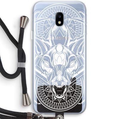 Oh Deer: Samsung Galaxy J3 (2017) Transparant Hoesje met koord
