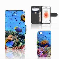 Apple iPhone 5 | 5s | SE | Telefoonhoesje | Met pasjeshouder | Vissen