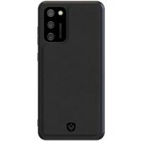 Valenta Leather Back Cover Snap Samsung Galaxy A02s Black