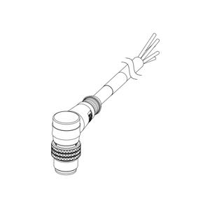 Molex 1200658750 Sensor/actuator connector, geassembleerd Aantal polen: 5 Stekker 2.00 m 1 stuk(s)