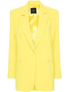 PINKO blazer Esagerata à simple boutonnage - Jaune