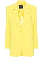 PINKO blazer Esagerata à simple boutonnage - Jaune