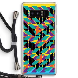 Skew Bee 1: Samsung Galaxy Note 8 Transparant Hoesje met koord