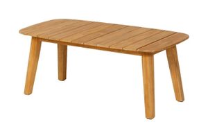 Exotan Outdoor Bijzettafel San Remo Teakhout, 100 x 50cm - Naturel