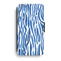 Blauwe nerven: iPhone XR Flip Hoesje